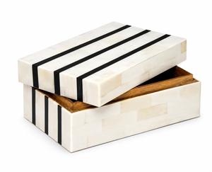 Wooden Resin Inlay Jewelery Box Brass Detail Decorative Storage <b>Case</b> for Gift and <b>Vanity</b> Display Storage Box Decorative Wooden - Product Image 5