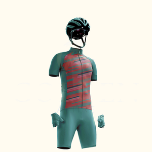 Tenue de cyclisme d'été pour hommes, vêtements d'équipe, design personnalisé, bon prix, maillots de vélo à manches courtes - Product Image 5