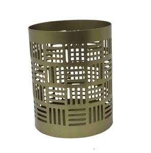 Lanternes décoratives personnalisées de bougeoirs de la meilleure taille en laiton de bronze votif rond de fer pour la décoration à la maison - Product Image 3