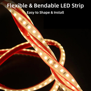 Tira de <span class=keywords><strong>LED</strong></span> 2835 para Exteriores OEM, Impermeable IP67, 220V/110V, 120 <span class=keywords><strong>LED</strong></span>/M, Alto Brillo, Sin Parpadeo, Regulable, Continua, 50m de Longitud - Product Image 5