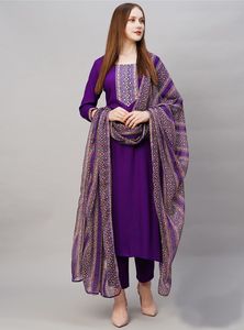 הצגת rayon חדש שמלת <span class=keywords><strong>kurta</strong></span> pant בגד מזדמנים ללבוש שמלה מסורתית צבע אלגנטי - Product Image 6