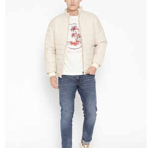 Veste matelassée sublimée personnalisée pour hommes et femmes manteau d'hiver en duvet fabricant de vestes matelassées avec fermeture éclair de qualité supérieure OEM ODM - Product Image 2