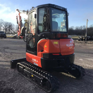 ขายด่วน รถขุดขนาดเล็ก Kubota U55-4 -4 U15 สภาพดี ราคาถูก 5 ตัน 3.5 ตัน เครื่องยนต์ ชุดเกียร์ ปั๊ม PLC ของแท้ - Product Image 4