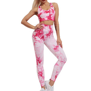 Nueva llegada Gym Wear Mujeres Yoga Set Premium Quality Women Yoga Set Diseña tu propio conjunto de yoga para mujeres - Product Image 1