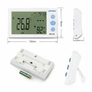 เมตราวีเครื่องมือไฟฟ้า HT-13เครื่องวัดอุณหภูมิและความชื้นที่แม่นยำ - Product Image 3