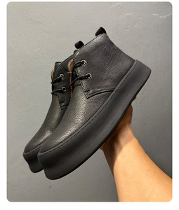 Zapatos de Vestir de Cuero para Hombre Hechos a Mano, Oxfords Formales de Piel de Vacuno con Suela Duradera para Comodidad Durante Todo el Día - Product Image 2