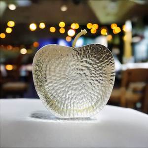 Bol à fruits rond en acier inoxydable poli de qualité supérieure, écologique, décoratif pour les repas lors de mariages, cadeau - Product Image 2