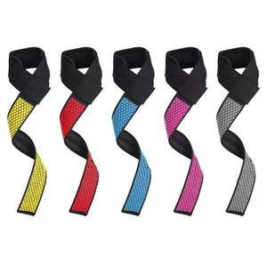 Sangles de musculation en coton et néoprène avec logo personnalisable - Product Image 1