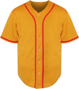 Camiseta de béisbol personalizada por sublimación, camisa de equipo de entrenamiento duradera con estilo personalizado, ropa deportiva transpirable para hombres y mujeres - Product Image 1