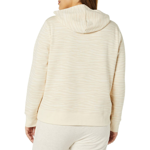 Plus Size Essentials Blank 100% Cotton Fleece Pullover Joggers Sudadera 2 piezas Light Hoodie Sets Mujeres - Product Image 4