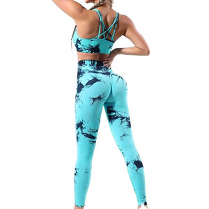 Conjuntos de Yoga de 2 Piezas Sólidos al por Mayor para Mujer, Ropa Deportiva Ligera y Transpirable de Alta Calidad, Ropa de Gimnasio a Buen Precio - Product Image 5