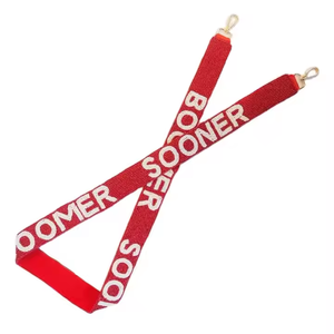 Correa de monedero con cuentas de semillas de mano con estilo, cinturón de cuentas bordado cruzado de tamaño personalizado por MD HANDICRAFTS - Product Image 2