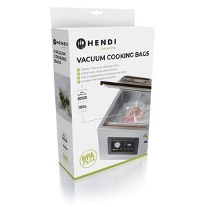 HENDI Sous Vide Cooking <b>Vaccum</b> Storage <b>Bags</b> 100 Pieces 400x300mm - Product Image 1