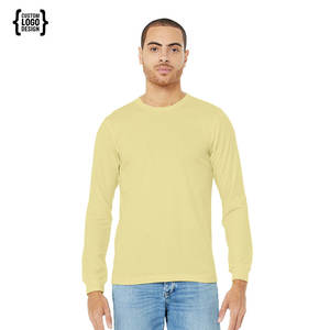 Camiseta Deportiva Personalizada Transpirable 100% Algodón de Manga Larga Lisa - Product Image 6