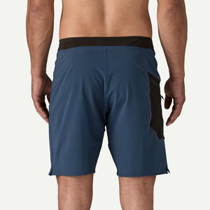 Custom Casual Mid Waist Elastic Polyester Beach <b>Shorts</b> for <b>Men</b> Surfing Swimwear with Back Pocket Eco-Friendly Quick Dry <b>Pattern</b> - Product Image 3