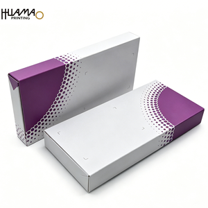 Custom Logo Full Color Printing Long Mailer Shipping Box For Art Postcard Illustration <b>Card</b> Sticker Set Kpop Merchandise Gift - Product Image 3