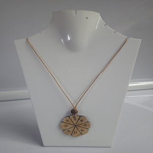Collar de cuentas de hilo de corazón naranja negro de primera calidad para mujer con circón estilo clásico joyería religiosa cristiana para niños - Product Image 5