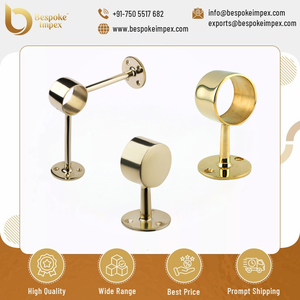 ราวจับทองเหลืองขนาด38มม. ใช้ติดผนังราวบันได90องศา - Product Image 3