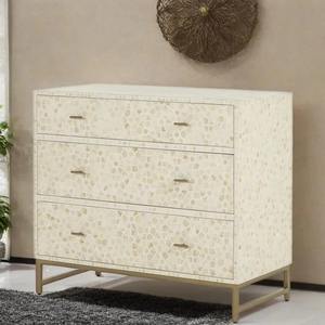 Mueble Decorativo de Consola con Cajones de Almacenamiento con Incrustaciones de Hueso Hecho a Mano Más Vendido para Espacios de Vida a Precio de Descuento - Product Image 3