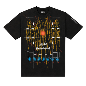 T-shirts pour hommes en coton 100% lavé, coupe ample, noir foncé, style vintage, streetwear décontracté, doux, respirant, pour un usage quotidien urbain - Product Image 1