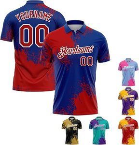 Polo à sublimation personnalisé pour hommes, coupe de qualité supérieure, tissu respirant, idéal pour les équipes et les marques de mode 2025 - Product Image 3