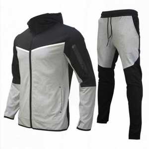 Ropa deportiva Gym Fitness Tech Fleece Training Chándales Hombres Casual Jogging Elegante Cómodo Chándal de 2 piezas para hombres - Product Image 3