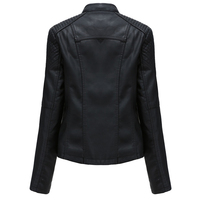 Blouson d'hiver unisexe, imperméable, respirant, coupe-vent, style punk, en cuir véritable, avec décorations en fourrure, court, décontracté