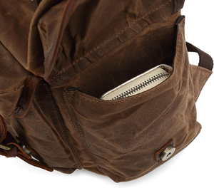 <b>Men's</b> Genuine <b>Leather</b> Backpack Laptop Bag <b>Satchel</b> Day Pack Travel Bag <b>Mens</b> Rucksack <b>Leather</b> Shoulder Bags Backpack - Product Image 5