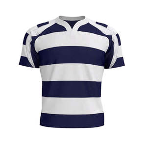 Nouveaux ensembles de maillots de rugby pour hommes, couleur unie, respirants, personnalisés, confortables, séchage rapide, vente chaude, sport - Product Image 4