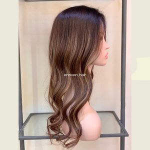 Perruque Vietnam 200-400 grammes Base en soie HD de haute qualité Toutes les couleurs Taille moyenne Cheveux vierges moyens Perruques Full Lace - Product Image 3