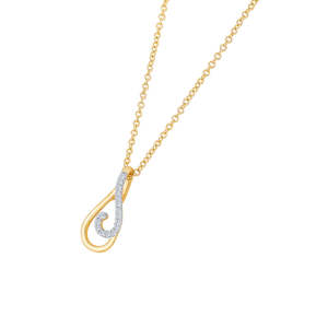 สร้อยคอเพชรทรงเอเมอรัลด์ ทองคำขาว 18K สไตล์คลาสสิกสำหรับงานหมั้น - Product Image 3