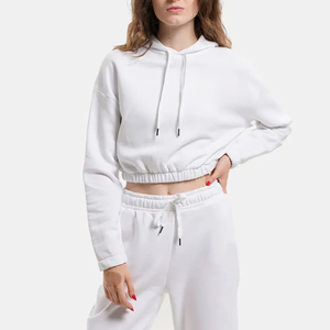 OEM 2025 Survêtement haut de gamme pour femme, haut blazer respirant à manches courtes et short, couleur unie, jogging court, entraînement ample - Product Image 5