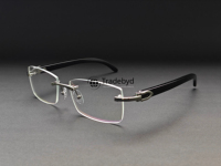 Montures de corne fabriquées à la main de haute qualité lunettes de vision élégantes et légères pour les jeunes lunettes faites à la main Tradebyd