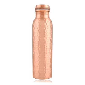 Couvercle en cuivre fait à la main de haute qualité sans BPA bouteille d'eau réutilisable étanche pour enfants de qualité d'exportation - Product Image 4