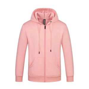 OdmOem Wholesale Men's <b>Plain</b> <b>Hoodies</b> In Bulk Custom Print Logo Custom Zip Up <b>Hoodies</b> - Product Image 4