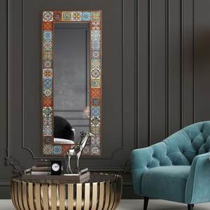 Handmade Ethnic Tile Ceramic Stone Large Pier Glass <b>Mirror</b> - Home <b>Wall</b> <b>Hanging</b> <b>Mirror</b> - Product Image 5