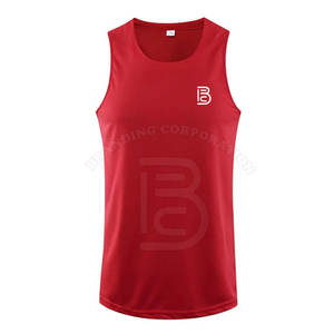 Camiseta de baloncesto cosida de baloncesto personalizada, camiseta roja de secado rápido para hombre - Product Image 2