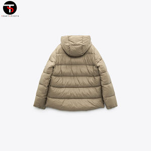 Chaqueta acolchada empacable resistente al agua ligera para hombre de alta calidad, estilo callejero recubierto, fabricación directa, precio barato - Product Image 2