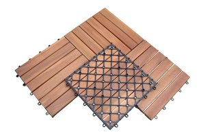 Baldosas de Madera de Acacia de Alta Calidad, Nuevas, 6 Listones, Baldosas de Madera de Acacia Enclavadas de Vietnam para Exteriores e Interiores - Product Image 5