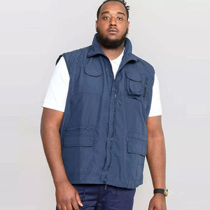 Personnalisé toile pêche randonnée journaliste chasse caméra homme gilet hommes Multi poches gilet gilet - Product Image 4