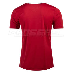 Camisetas de deporte transpirables con logotipo personalizado Fabricante de ropa deportiva profesional Exportador Pakistán Camisetas de fútbol de alto rendimiento - Product Image 2