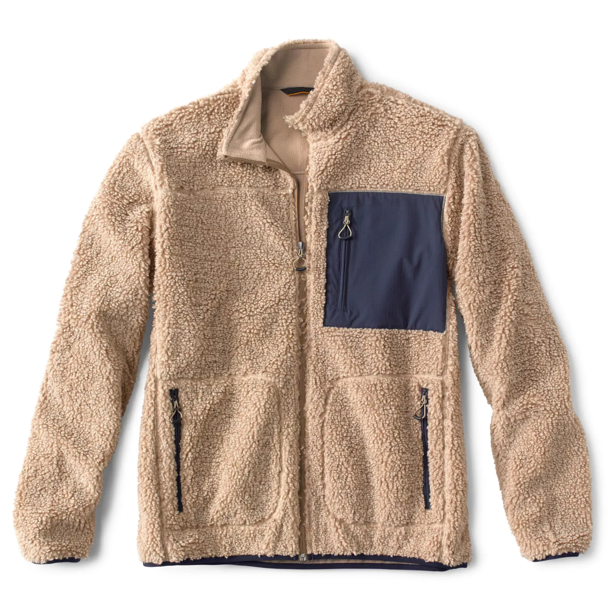 Full Sleeves Best Design Custom Fleece Material Solid Color Warm Men New Design Polar Fleece Jacket