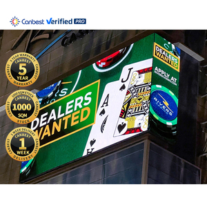 Al Aire Libre P6 P8 P10 alto brillo grande comercial Led Digital techo señalización pantalla Led curva cartelera <span class=keywords><strong>medios</strong></span> pantalla signos - Product Image 3