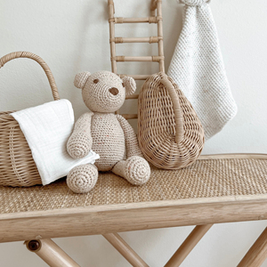 Juego de tabla de planchar de ratán juegos de hierro de mimbre juguetes niños nuevo juego de simulación niños a juguetes naturales para niños pequeños - Product Image 2