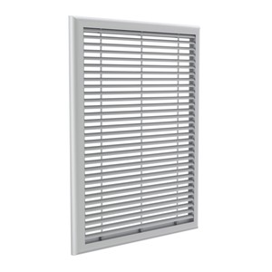 3JW 323367VR VIM GFPA 350x300 Grille verticale en aluminium à noyau fixe PASSAGE Registre et grille - Product Image 1