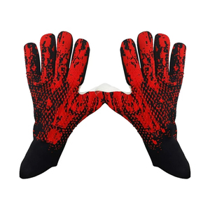 Gants professionnels de gardien de but de football pour jeunes enfants gants de gardien de but de football en cuir pour une utilisation en extérieur en vente - Product Image 1