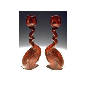 Wooden Candle Stand for Dining <b>Table</b> Decor with Natural Finish Eco-friendly Christmas Elegant Height and Stable Construction - Product Image 2