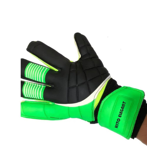 Gants de gardien de but de football en latex haute adhérence, respirants et résistants, logo en caoutchouc antidérapant avec protection des doigts, confortables - Product Image 6