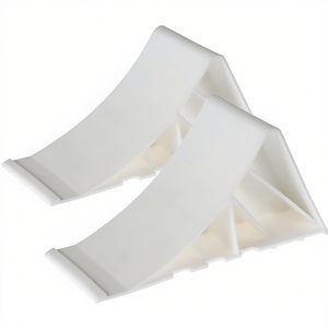 HP CAR ACCESSORIES <b>Wheel</b> Chock Set Hard Plastic White L225 X W100 X H90 mm 0.23 Kg/<b>pc</b> 2pcs/set for RV Parts & Accessories - Product Image 3
