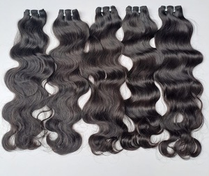 Extensiones de Cabello Humano Indio HairX Luster 04, Ondulado, Remy, Doble Trama, Tejido a Máquina, 100g, Todos los Colores Disponibles - Product Image 1
